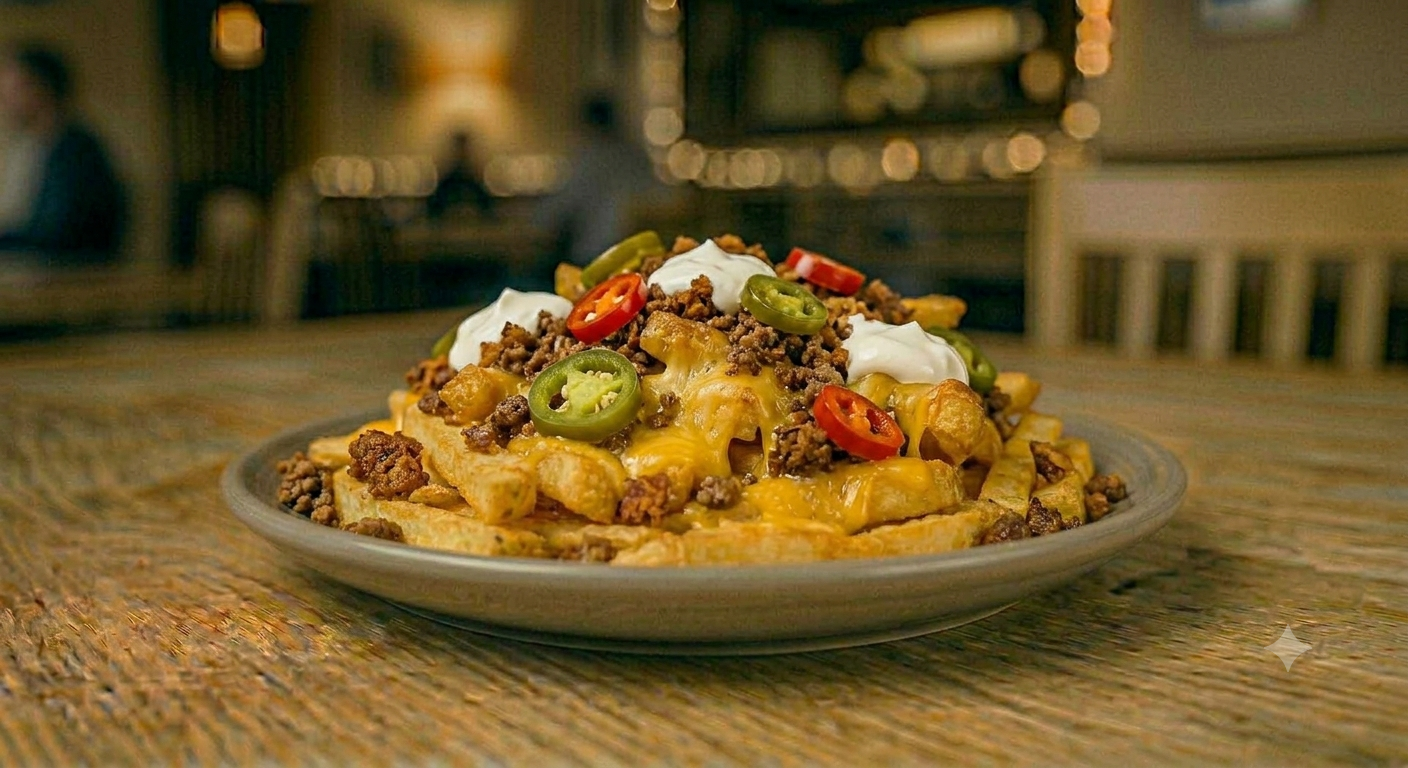 Beef loaded fries